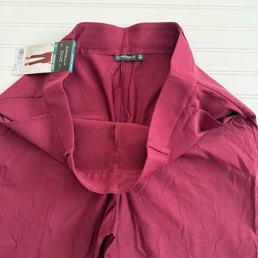 NWT Rafaella Fits Your Shape Moves with You Business Casual Career Pants Size 18 - Picture 5 of 13
